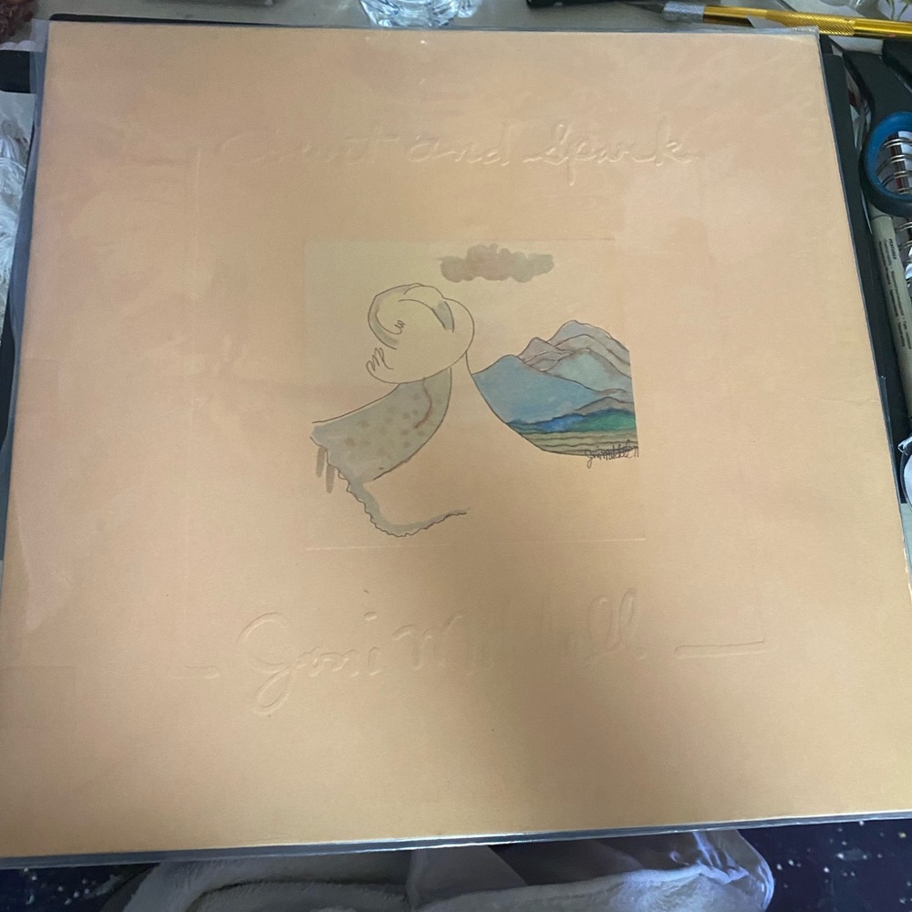Joni Mitchell  Court and Spark  7E-1001 1973 Asylum Records